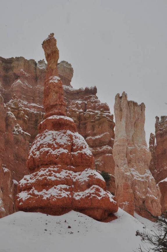 Formação rochosa no Bryce Canyon National Park, em Utah, nos Estados Unidos